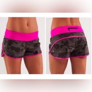 LULULEMON Speed Short Wren Camo Paris Pink - 🦄 RARE 4